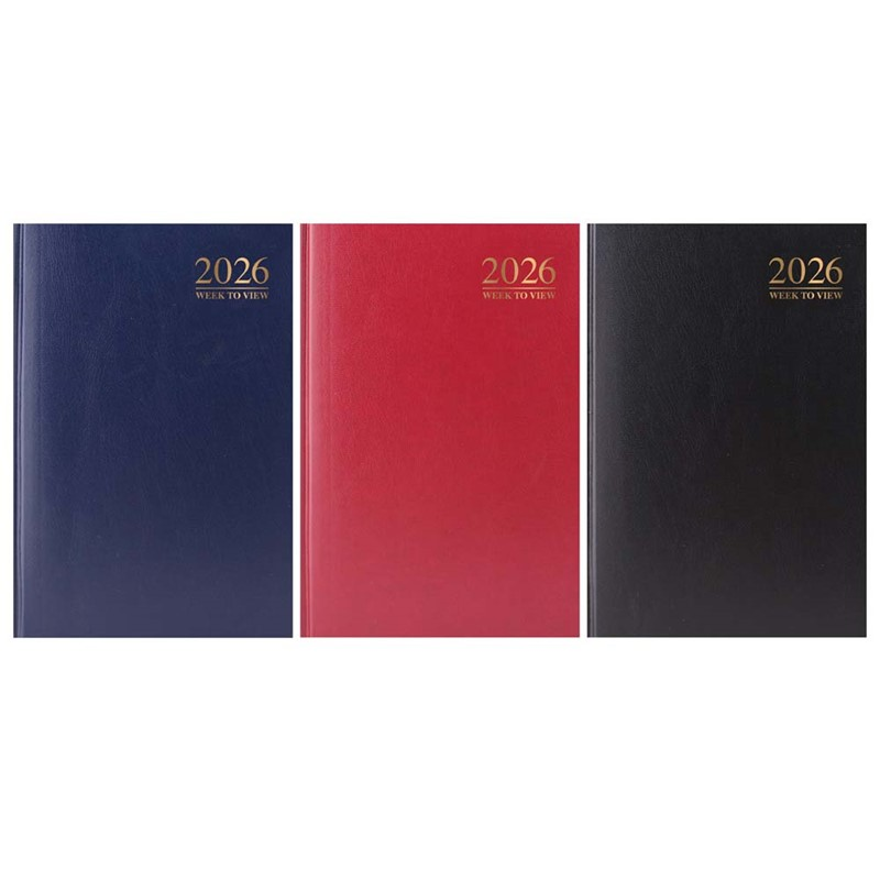 Diary A6 WTV Value Casebound 2027 10pk
