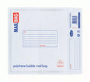 Set of ten County Stationery bubble mailing bags designed for secure CD shipping, with padded protective bubble lining.