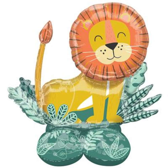 Anagram Foil Balloon Airloonz Get Wild Lion 45"