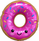 Anagram Donut 27" Supershape Foil Balloon