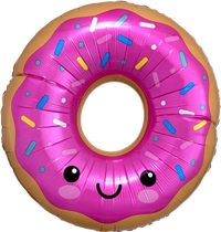 Anagram Donut 27" Supershape Foil Balloon