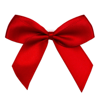 Italian Options 12 Pack Ribbon Bows Red 5cm