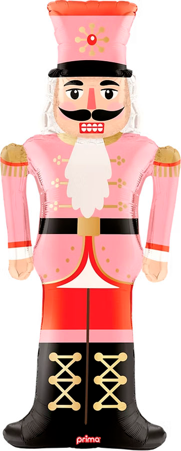 Prima Foil Balloon Nutcracker Pink 47"