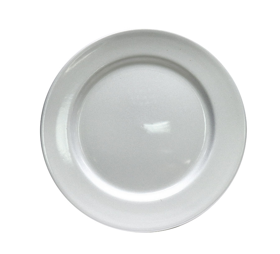 Uncle Bills Plate Glitter Silver 33cm