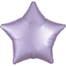 Anagram Satin Luxe Pastel Lilac 18" Star Foil
