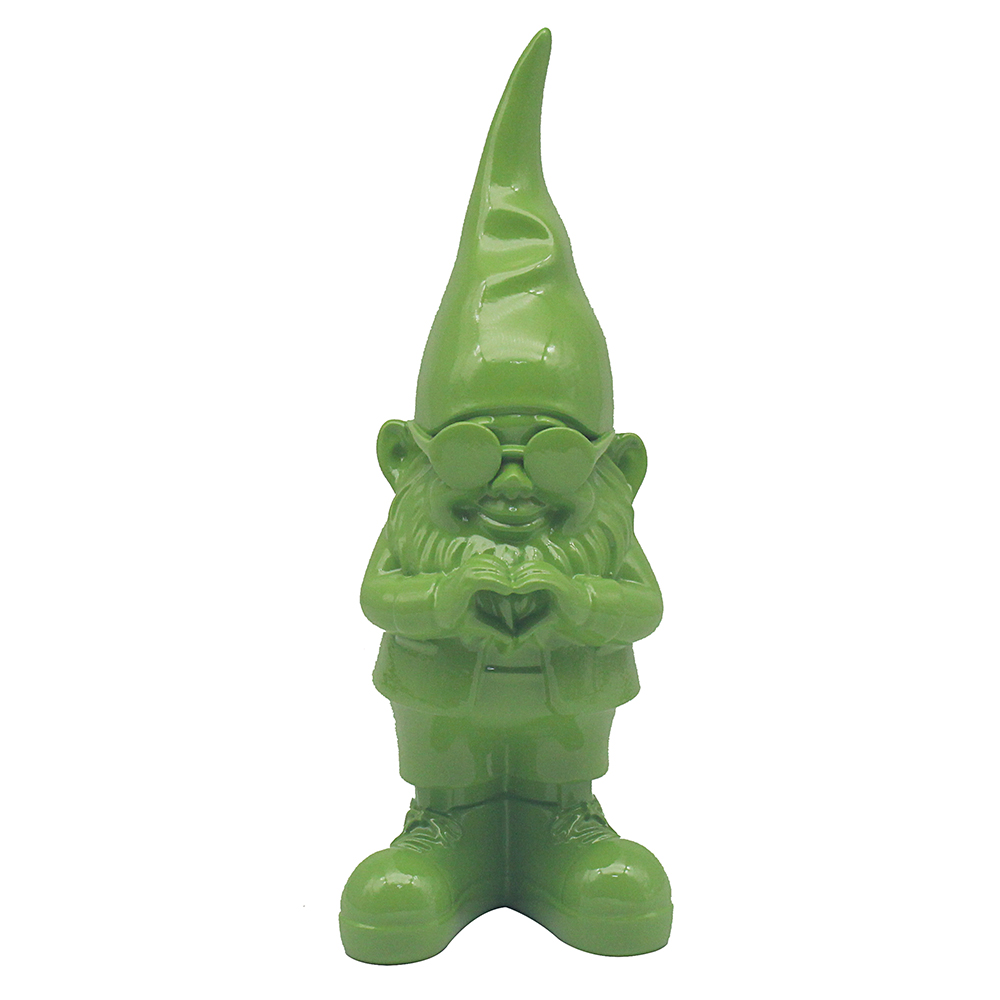 Statue Gnomes Behaving Badly Green 20cm