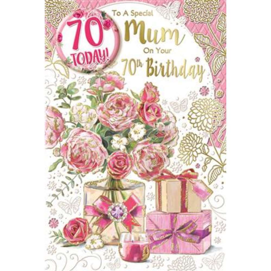 Xpress Yourself C75 Birthday Age 70 Mum 6pk