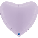 Grabo Foil Balloon Matte Lilac Heart 36"