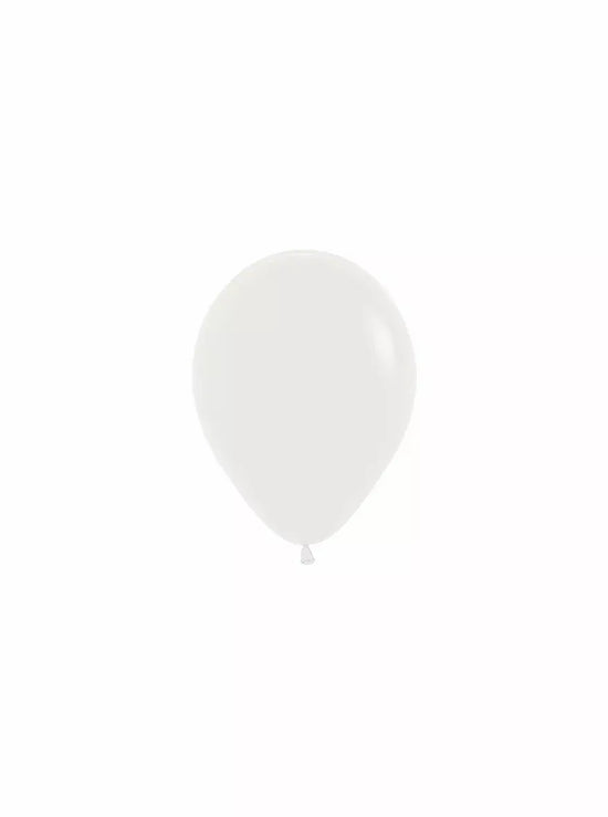 Sempertex Almond White 5" Latex Balloons 50pk