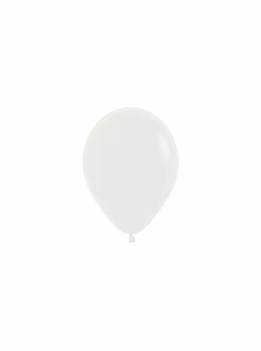 Sempertex Almond White 5" Latex Balloons 50pk