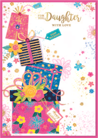 Isabel's Garden C50 Birthday Daughter 6pk