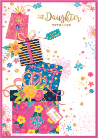 Isabel's Garden C50 Birthday Daughter 6pk