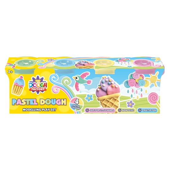 4pk 4oz Dough Pastel