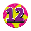 Small Badges Age 12 Female 6pk