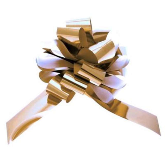 APAC 20 Pack Pull Bow Metallic Gold 50mm