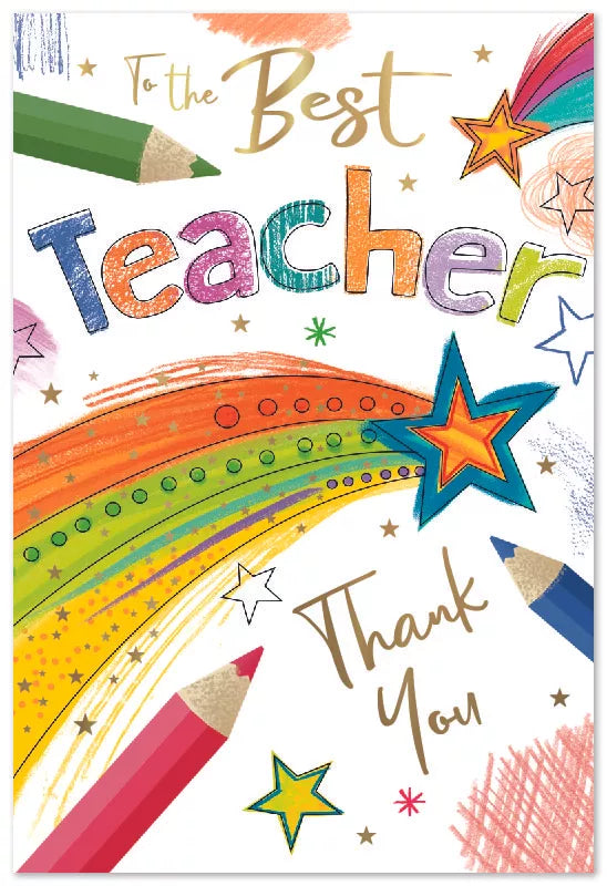 Simon Elvin C50 Thank You Teacher 6pk