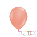 Tuftex Metallic Rose Gold 11" Latex Balloons 100pk