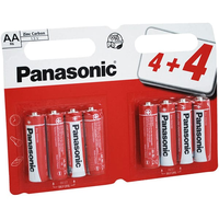 Panasonic 8 Pack Batteries AA