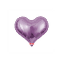 Ibrex Metallic Lavender 14" Heart Foil Balloon