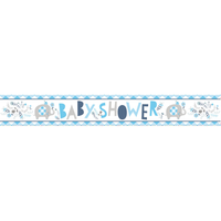 Unique Banner Baby Shower Blue 9ft