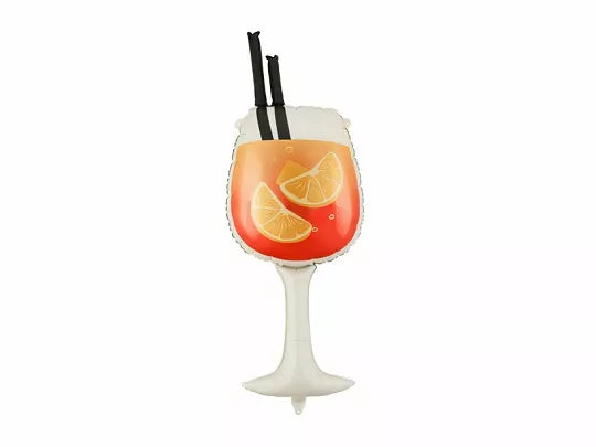 PartyDeco Orange Drink 39" Foil Balloon