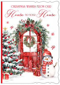 Out Of The Blue C50 Christmas House To House 6pk