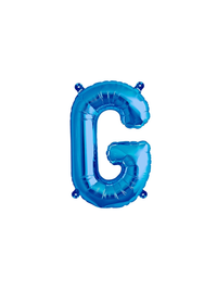 Northstar Foil Balloon Blue 16" Letter G