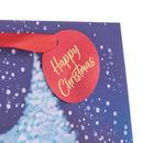 Gift Bag Snowman Large Portrait 12pk