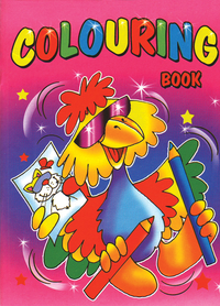 Pocket Colouring Book A6 24pk