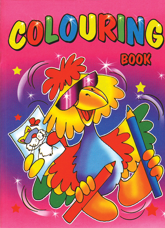 Pocket Colouring Book A6 24pk