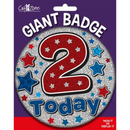 Big Badge Age 2 Male