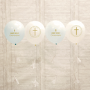 Blue Botanical Communion 11" Latex Balloon Kit