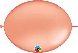 Qualatex Rose Gold 12" Quick Link Latex 50pk