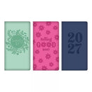 Diary Slim WTV Bright Embossed PU 2027 18pk
