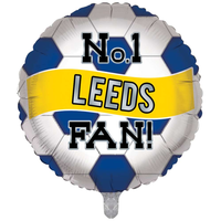 Football No.1 Leeds Fan 18" Foil Balloon