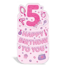 Prelude Platinum C55 Birthday Age 5 6pk