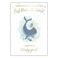Kingsley 6 Pack Cards C50 Father's Day Dad Cute