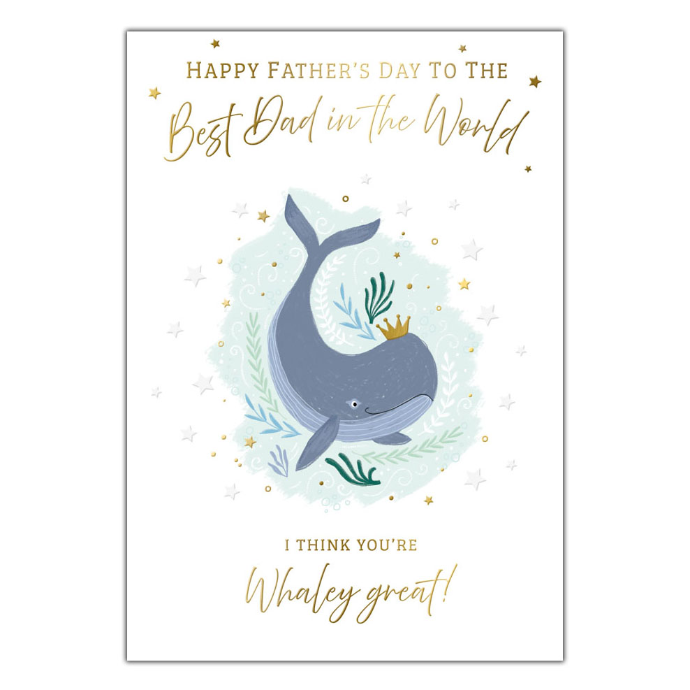 Kingsley 6 Pack Cards C50 Father's Day Dad Cute