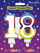 Simon Elvin Party Candle Age 18 Glitter