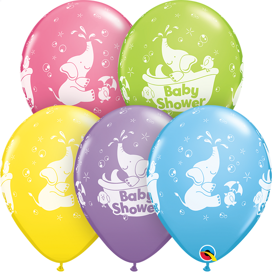 Qualatex Baby Shower Asst 11" Latex 25pk