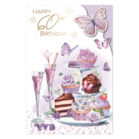 Prelude 6 Pack Cards C75 Birthday Age 60