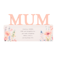 Widdop The Cottage Garden Plaque Mum