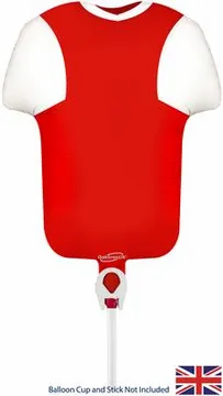 Oaktree Shirt Red & White 11" Air Fill Foil