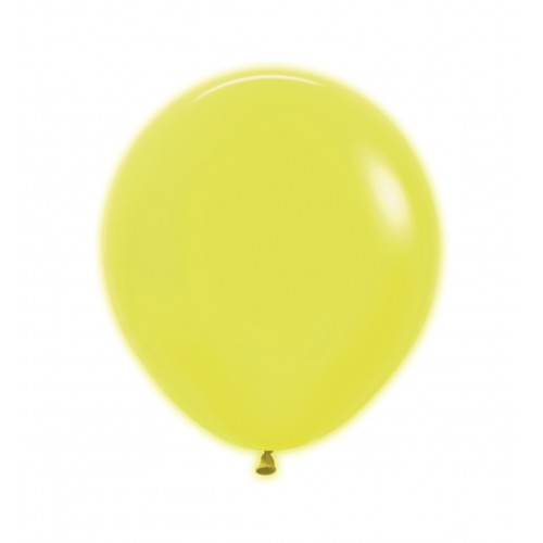 Sempertex 25 Pack Latex Balloons Neon Yellow 18
