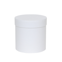 APAC Hat Box Pearl White 13x14cm