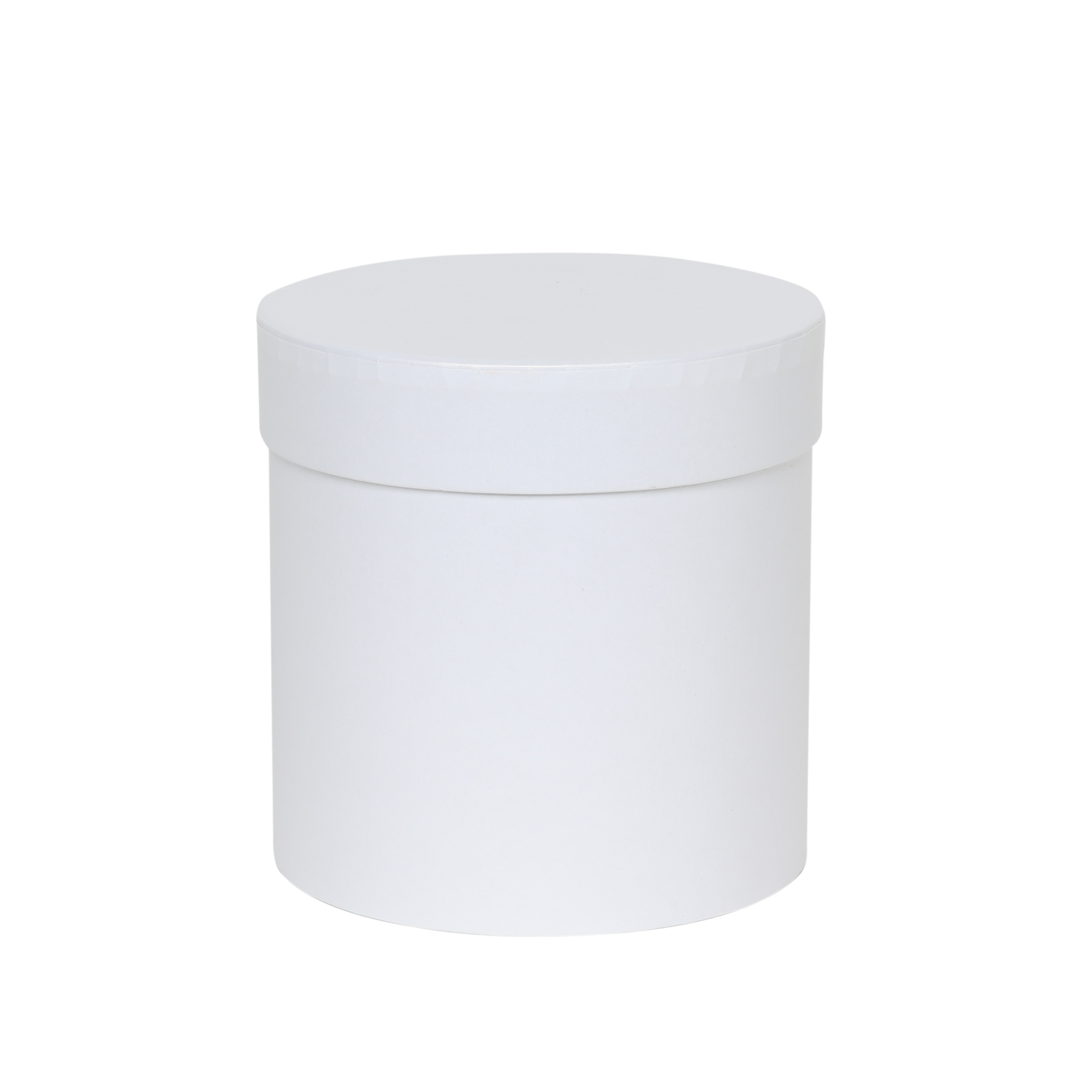 APAC Hat Box Pearl White 13x14cm