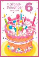 Simon Elvin C50 Birthday Age 6 Granddaughter 6pk