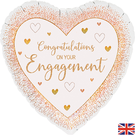 Engagement Rose Gold 18" Foil Balloon