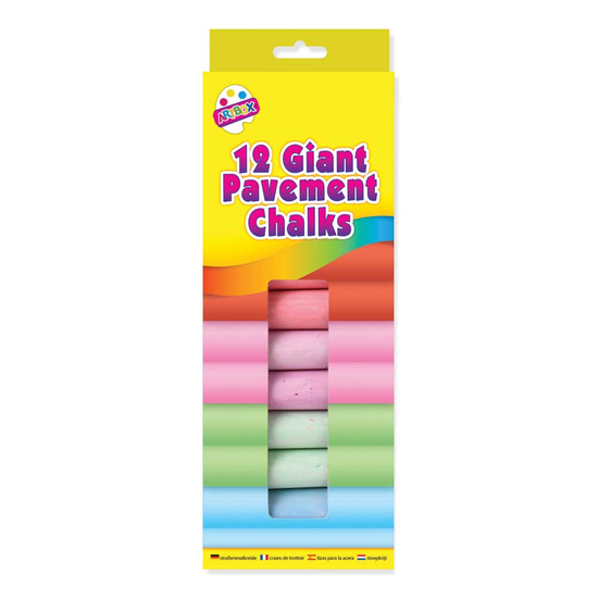 Large Pavement Chalks 12pk