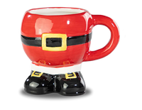 Gem Imports Mug Festive Santa Belly
